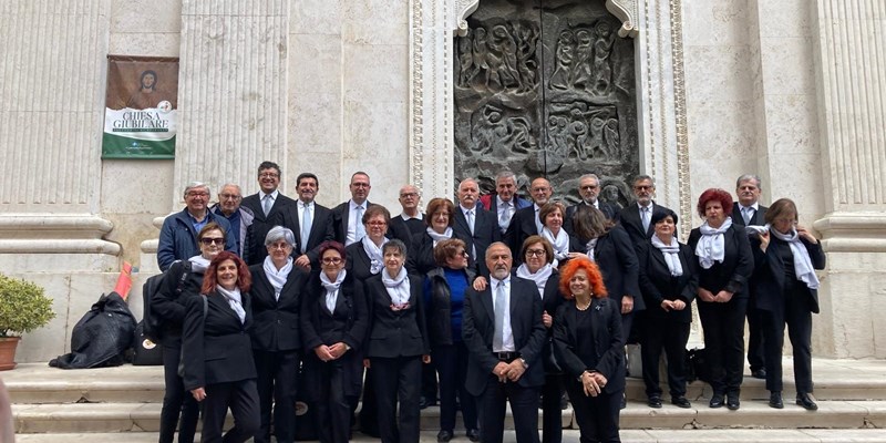 Visita a Genazzano della Scuola cantoria di Magliano dei Marsi